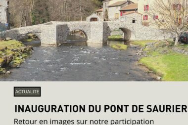 INAUGURATION DU PONT DE SAURIER