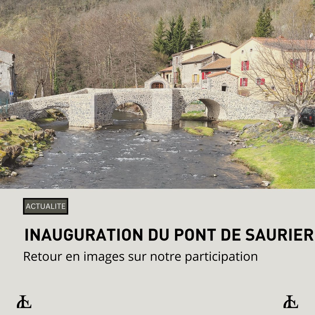 INAUGURATION DU PONT DE SAURIER